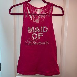 Maid Of Honor Tank Top